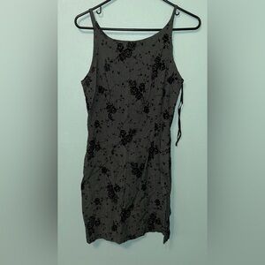 Vtg 90s Green Dress & Jacket Set